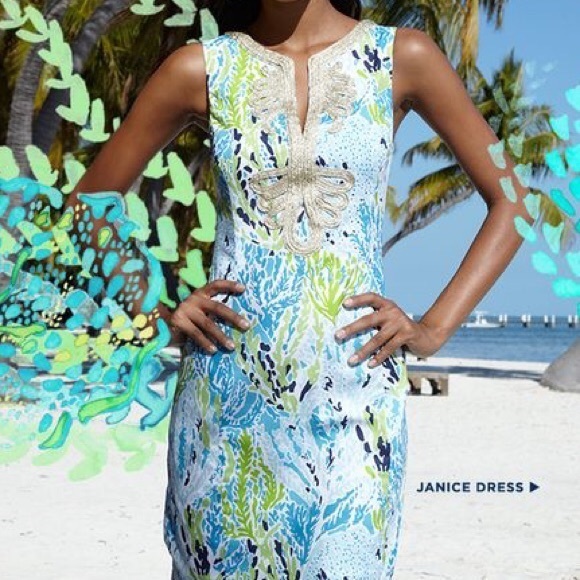 Lilly Pulitzer Janice Shift Dress Lets Cha Cha - Picture 3 of 5